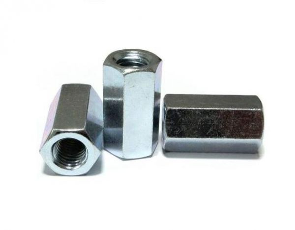 Гайка соедиительная оцинкованная 16х48