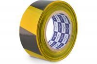 Лента сигнальная 50ммх200м чёрно-желтая Klebebander---