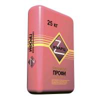 Клей для плитки 25кг для керамогранита Профи Кварц---