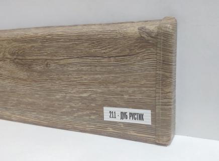 Плинтус Deconika 85 211  дуб рустик