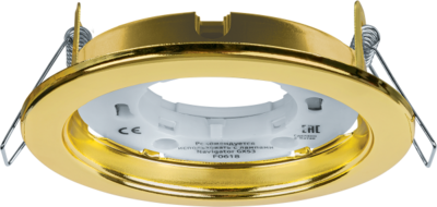 Светильник точечный GX53 круг золото D90 IP20 Navigator---5%