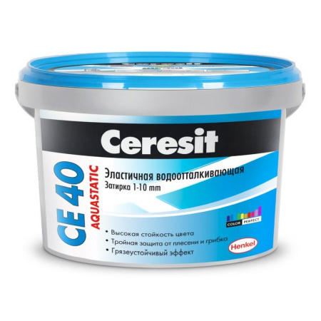 Затирка Ceresit СЕ40 №13 антрацит 2кг Henkel(12)