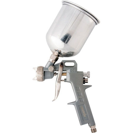 Краскопульт 1000мл 1,2/1,5/1,8мм металлич. верхний бачок Matrix(32)