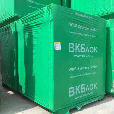 Блок газобетон 100х250х625мм(64шт/м3) ВКБлок
