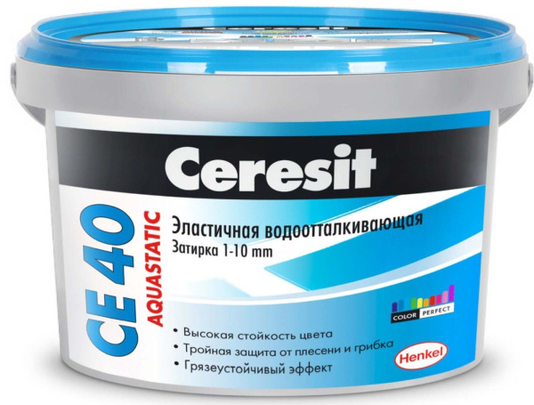 Затирка Ceresit СЕ40 манхеттэн 2кг Henkel(12)