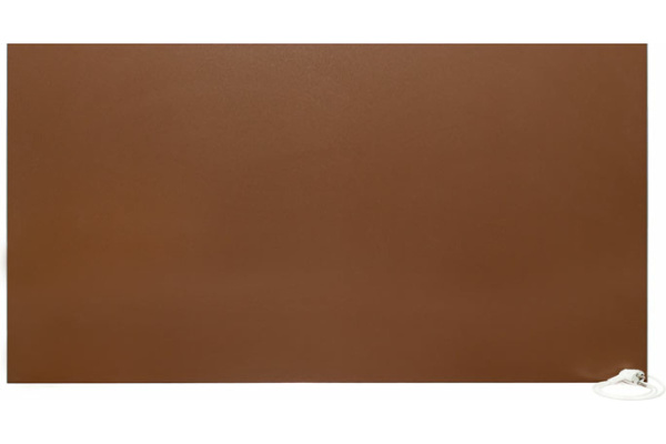 Обогреватель 0,8кВт 1200х600х60мм керамический настенный шоколад матовый Nikapanels(17)