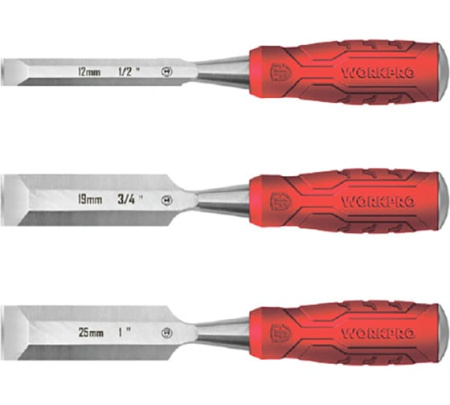 Набор стаместок по дереву 3шт Workpro