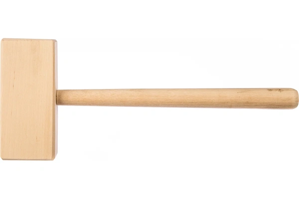 Киянка деревянная 330г прямоугольная